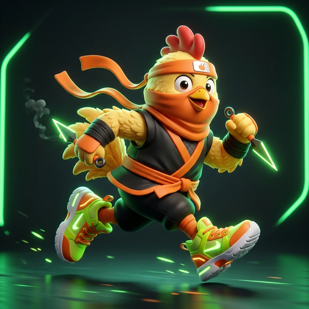 Chicken Runner mobile game preview