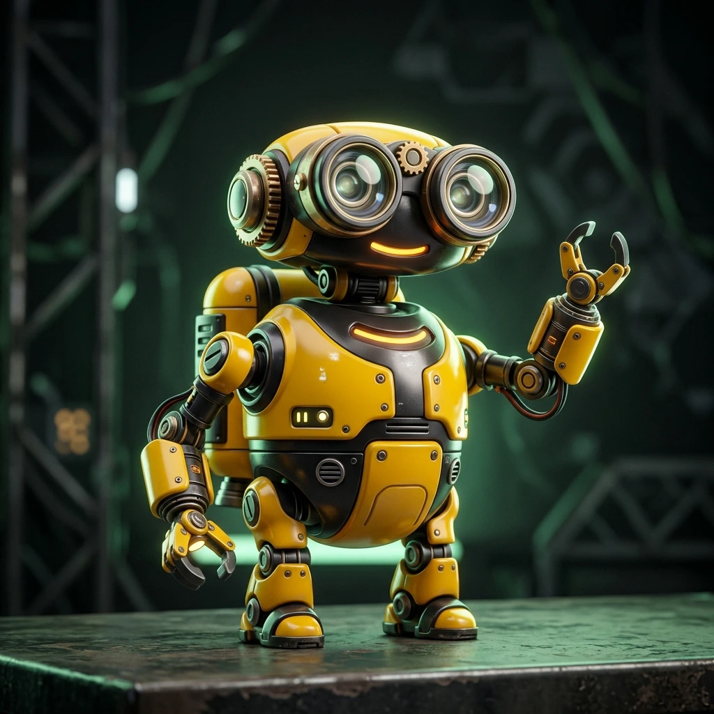Volt Guardian Golden Bot